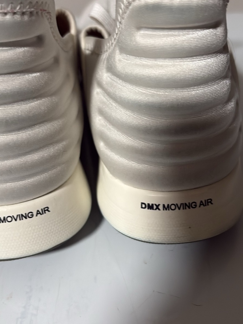 DMX Moving Air White Athletic Sneakers